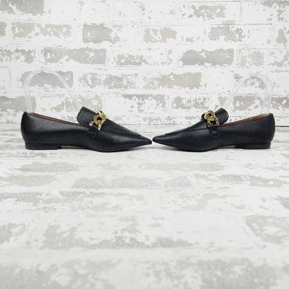 NEW Linea Paolo Womens Mabel Pointed Toe Old Money Loafers A261 - Picture 7 of 11